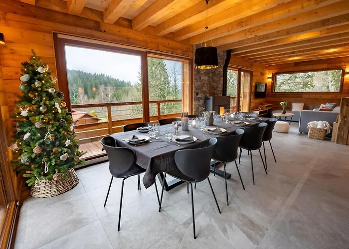 Les Cimes - Sauna - Jacuzzi Chalet Gerardmer